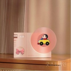 굿즈컴바인 스토어 2026 캐릭터 핑크 블루투스 오디오 시계 기능 포함